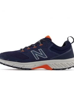'New Balance' Men's 510 V5 Trail Running - Navy / Orange Shoes & Boots