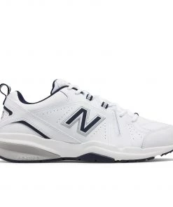 'New Balance' Men's Trainer - White / Navy