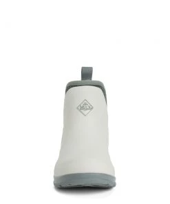 'Muck' Women's Muck Originals Ankle WP Boot - White / Grey