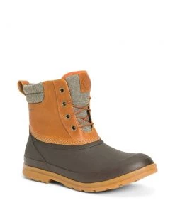 'Muck' Men's Originals Duck Lace Up - Taupe / Dark Brown