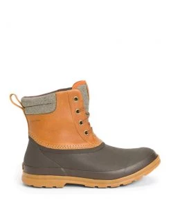 'Muck' Men's Originals Duck Lace Up - Taupe / Dark Brown