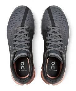 'On Running' Women's Cloudflow - Rock / Rose