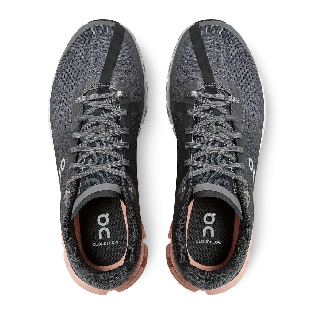 'On Running' Women's Cloudflow - Rock / Rose 4 'On Running' Women's Cloudflow - Rock / Rose