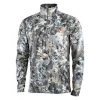 SITKA WEAR AND EQUIPMENT 'Sitka' Men's Heavyweight Zip T-Shirt - Elevated II : Whitetail 2 SITKA WEAR AND EQUIPMENT 'Sitka' Men's Heavyweight Zip T-Shirt - Elevated II : Whitetail
