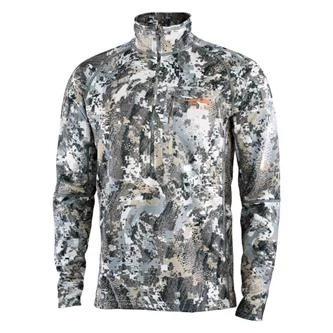 SITKA WEAR AND EQUIPMENT 'Sitka' Men's Heavyweight Zip T-Shirt - Elevated II : Whitetail 3 SITKA WEAR AND EQUIPMENT 'Sitka' Men's Heavyweight Zip T-Shirt - Elevated II : Whitetail