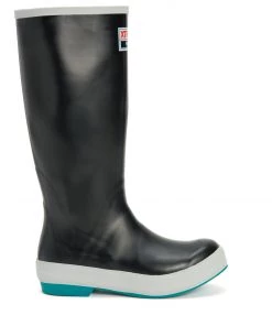 'Xtratuf' Women's Fishe® Wear Legacy WP Slip Resistant - Black / Groovy Grayling