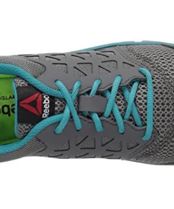 'Reebok' Women's Sublite Cushion ESD SR Alloy Toe - Grey / Turquoise