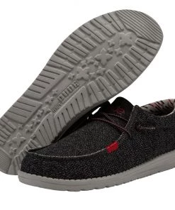 'Hey Dude' Men's Wally Sox - Neon High Risk Red 10 'Hey Dude' Men's Wally Sox - Neon High Risk Red