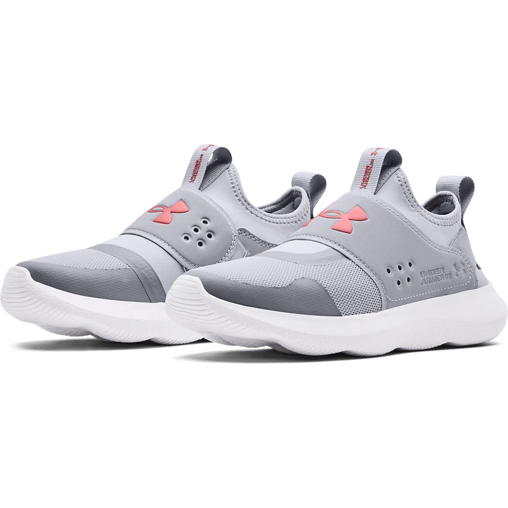 'Under Armour' Women's Runplay Athletic - Mod Grey / Grey / Pink 6 'Under Armour' Women's Runplay Athletic - Mod Grey / Grey / Pink