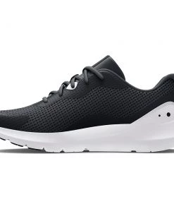 'Under Armour' Men's Surge 3 - Black / White