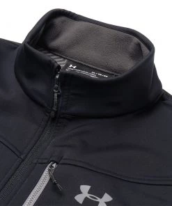 'Under Armour' Men's Coldgear Infrared Shield Jacket - Black / Graphite 11 'Under Armour' Men's Coldgear Infrared Shield Jacket - Black / Graphite