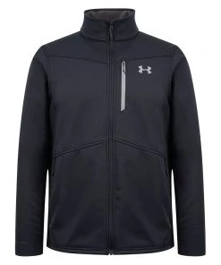 'Under Armour' Men's Coldgear Infrared Shield Jacket - Black / Graphite