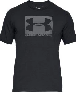 'Under Armour' Men's Boxed Sportstyle T-Shirt - Black / Graphite