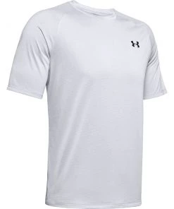 'Under Armour' Men's Tech 2.0 Novelty T-Shirt - Halo Grey / Black