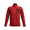 'Under Armour' Men's Specialist Grid Henley - League Red