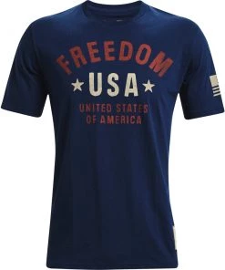 'Under Armour' Men's Freedom Vintage T-Shirt - Academy