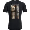 'Under Armour' Women's Freedom Flag T-Shirt - Black