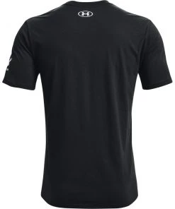 'Under Armour' Men's New Freedom BFL T-Shirt - Black / White 11 'Under Armour' Men's New Freedom BFL T-Shirt - Black / White