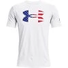 'Under Armour' Men's New Freedom BFL T-Shirt - White / Royal 2 'Under Armour' Men's New Freedom BFL T-Shirt - White / Royal