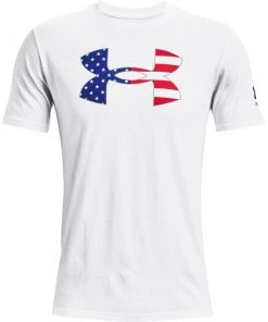 'Under Armour' Men's New Freedom BFL T-Shirt - White / Royal