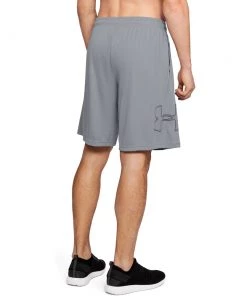 'Under Armour' Men's Tech Graphic Shorts - Steel