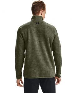'Under Armour' Men's Specialist Henley 2.0 - Marine OD Green / Black