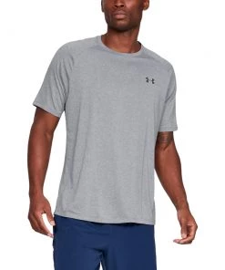 'Under Armour' Men's Tech 2.0 Tee - Steel Heather