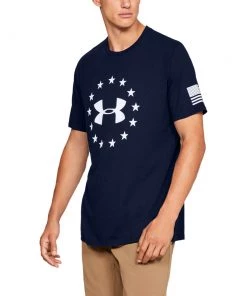 'Under Armour' Men's Freedom Logo T-Shirt - Academy