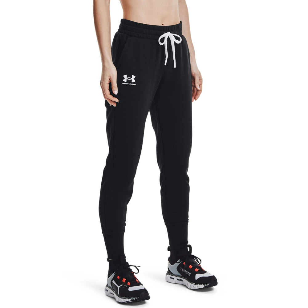 'Under Armour' Women's Armour Fleece Joggers - Black 3 'Under Armour' Women's Armour Fleece Joggers - Black