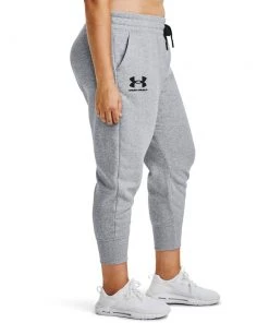 'Under Armour' Women's Rival Fleece Joggers - Steel Medium Heather (ext. Sizes)