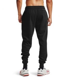 'Under Armour' Men's Rival Fleece Joggers - Black