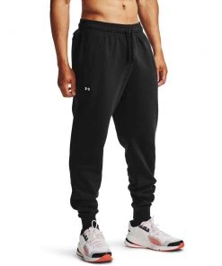 'Under Armour' Men's Rival Fleece Joggers - Black
