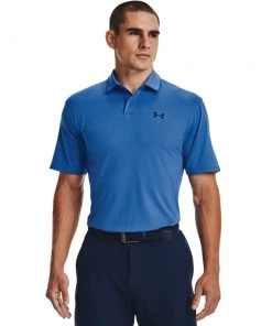 'Under Armour' Men's T2G Polo - Victory Blue