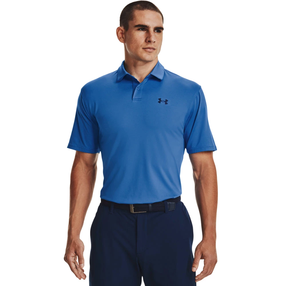 'Under Armour' Men's T2G Polo - Victory Blue 3 'Under Armour' Men's T2G Polo - Victory Blue