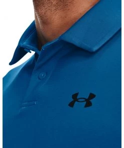 'Under Armour' Men's T2G Polo - Cruise Blue