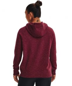 'Under Armour' Women's Freedom Rival Hoodie - League Red / White