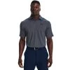 'Under Armour' Men's T2G Printed Polo - Academy / White Clothing