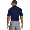 'Under Armour' Men's T2G Blocked Polo - Academy / White Clothing