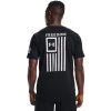 'Under Armour' Men's New Freedom Flag T-Shirt - Black / White