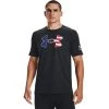 'Under Armour' Men's New Freedom BFL T-Shirt - Black / White 2 'Under Armour' Men's New Freedom BFL T-Shirt - Black / White