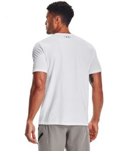 'Under Armour' Men's New Freedom BFL T-Shirt - White / Royal