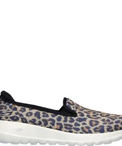 'Skechers' Women's GOwalk Joy Fiery Slip On - Leopard