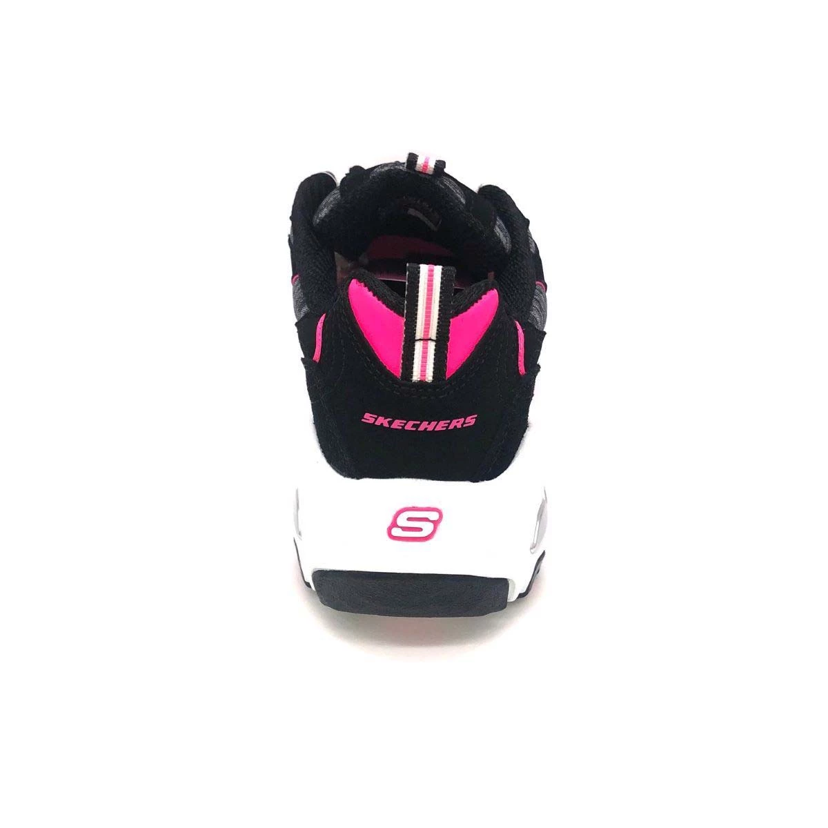 'Skechers' Women's D'Lites Me Time - Black / Hot Pink 5 'Skechers' Women's D'Lites Me Time - Black / Hot Pink