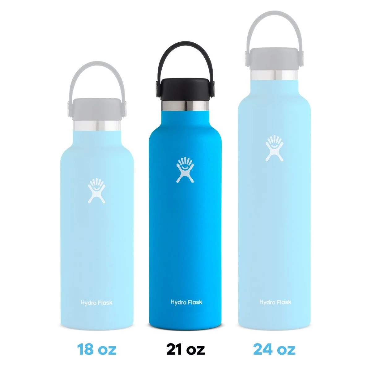'Hydro Flask' 21 Oz. Standard Mouth W/Flex Cap - Seagrass 5 'Hydro Flask' 21 Oz. Standard Mouth W/Flex Cap - Seagrass