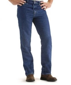 'Lee' Big & Tall Stretch Jean - Pepper Wash