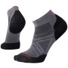 Smartwool Men PhD Run Light Elite Low Cut Socks - Graphite Gray / Black 1 Smartwool Men PhD Run Light Elite Low Cut Socks - Graphite Gray / Black