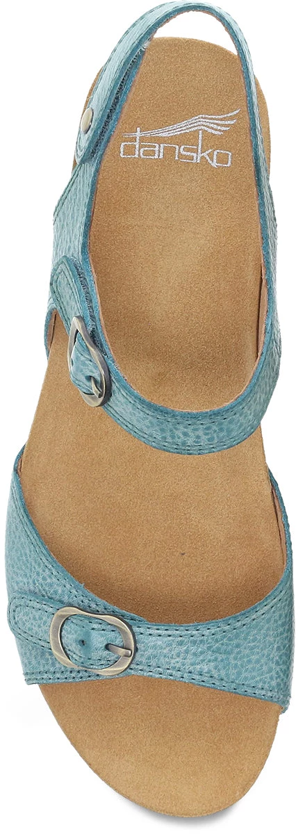 'Dansko' Women's Tricia - Lagoon Milled Burnished 4 'Dansko' Women's Tricia - Lagoon Milled Burnished