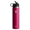 Gear 'Hydro Flask' 24 Oz. Wide Mouth W/Flex Straw Lid - Snapper 1 Gear 'Hydro Flask' 24 Oz. Wide Mouth W/Flex Straw Lid - Snapper