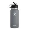 'Hydro Flask' 32 Oz. Wide Mouth W/Straw Lid - Stone