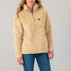 'Kimes Ranch' Women's Bourbon Sweater Fleece - Oatmeal